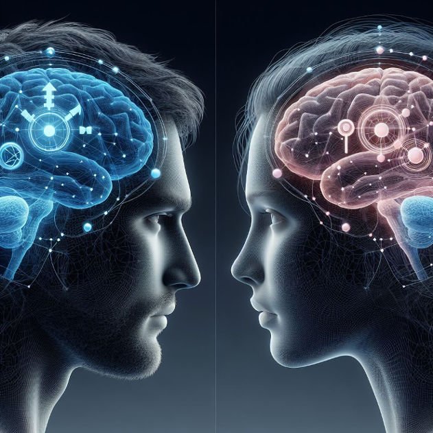 male and female brains